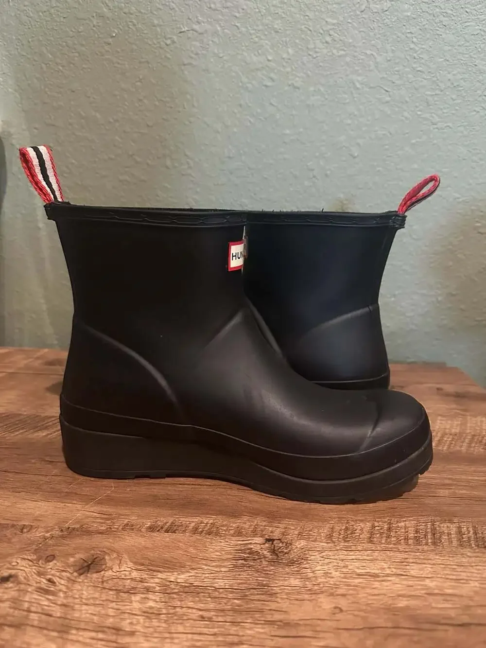 Hunter Original Play Short Rain Boots in Black